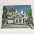 Japanese Oil Painting Fisherman's Bastion Picture Budapest Yoshihiro Hagino FL27