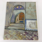 Japanese Oil Painting Picture Door Arch Art Unframed Yoshihiro Hagino FL25