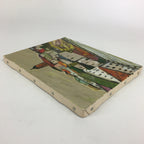 Japanese Oil Painting Picture Hillside Town View Unframed Yoshihiro Hagino FL35