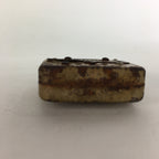 Japanese Padlock SKC Osaka Vtg Lock and 2 Keys Nankinjyo Iron Brown JK222