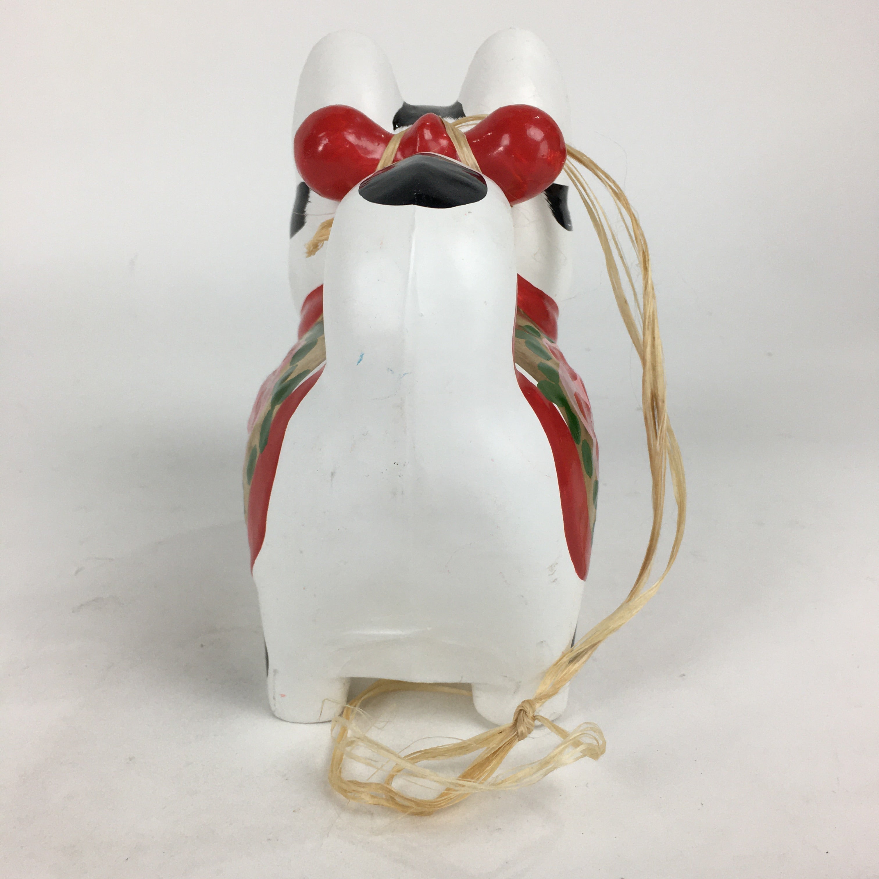 Japanese Paper Clay Dog Hariko Doll Zodiac Figurine Vtg Lucky Charm Nagoya BD772