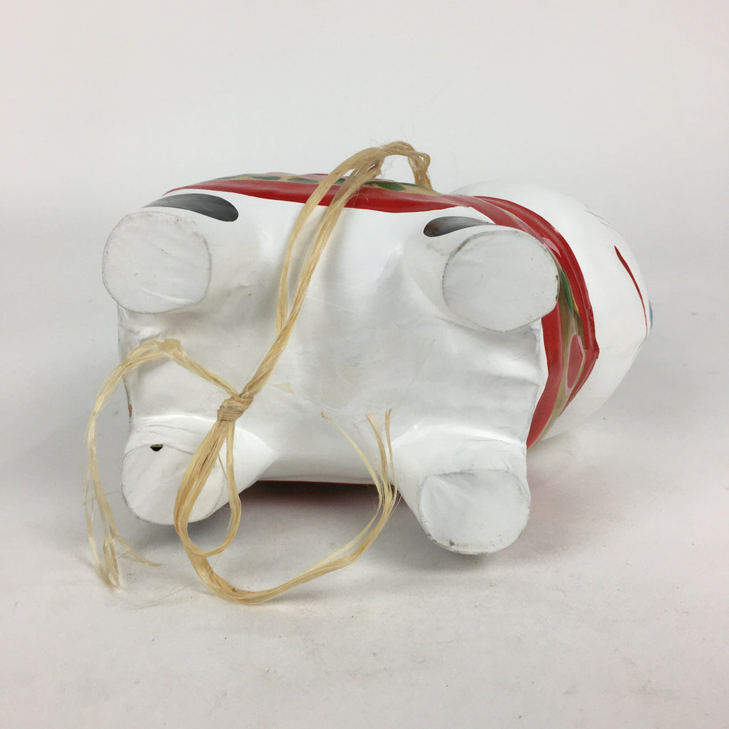 Japanese Paper Clay Dog Hariko Doll Zodiac Figurine Vtg Lucky Charm Nagoya BD772