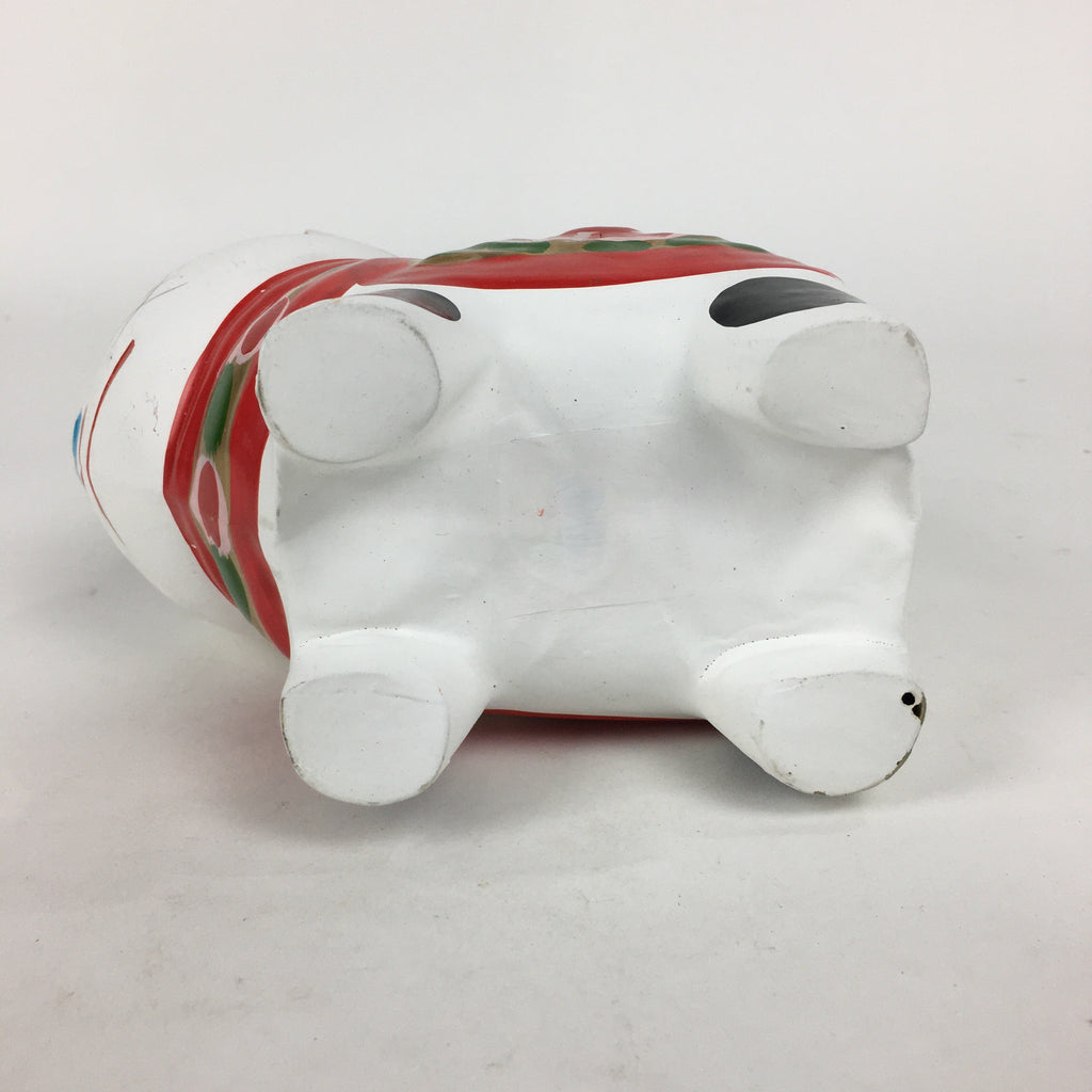 Japanese Paper Clay Dog Hariko Doll Zodiac Figurine Vtg Lucky Charm Nagoya BD773