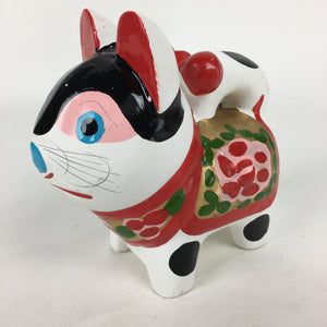 Japanese Paper Clay Dog Hariko Doll Zodiac Figurine Vtg Lucky Charm Nagoya BD773