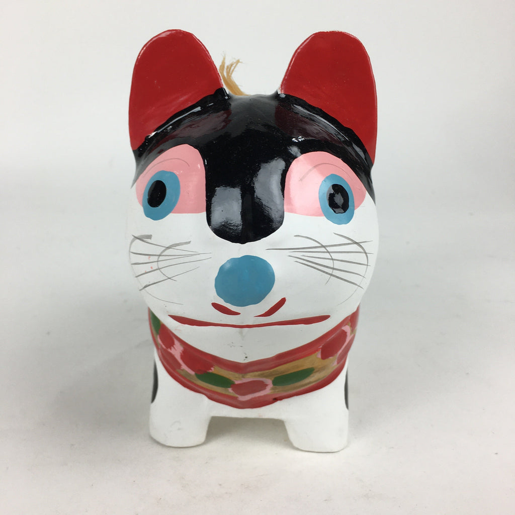 Japanese Paper Clay Dog Hariko Doll Zodiac Figurine Vtg Lucky Charm Nagoya BD775