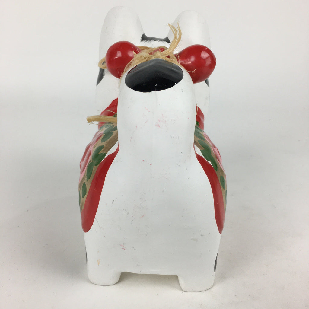 Japanese Paper Clay Dog Hariko Doll Zodiac Figurine Vtg Lucky Charm Nagoya BD775