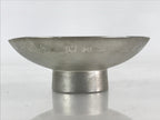 Japanese Pewter Sake Cup Sakazuki Guinomi Vtg Boxed Drinking Metal Kizan PX665
