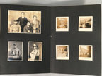 Japanese Photo Album Vtg 102pc Wedding Kimono Military Nature Portrait AB95