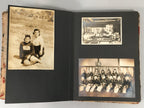 Japanese Photo Album Vtg 102pc Wedding Kimono Military Nature Portrait AB95