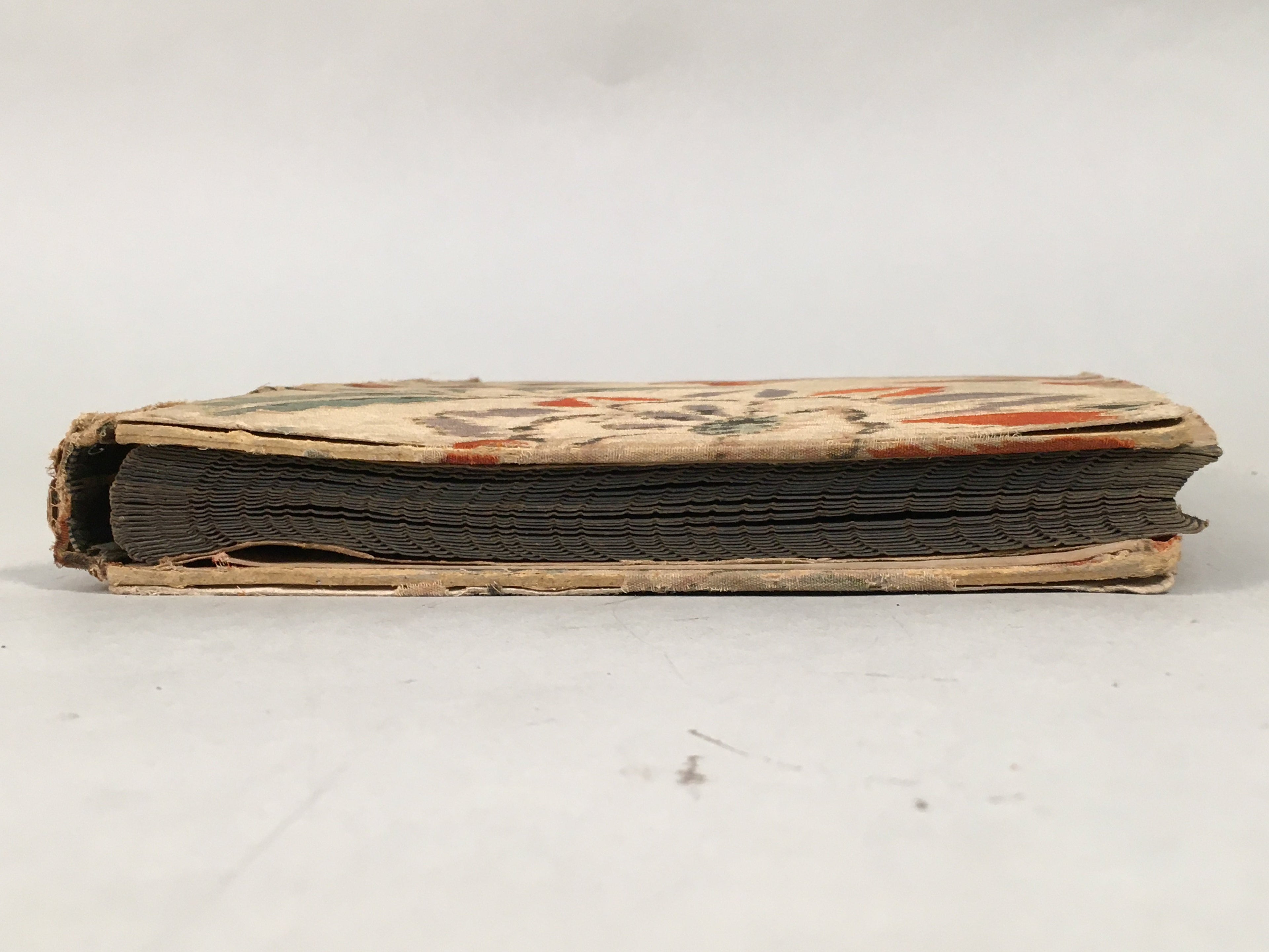 Japanese Photo Album Vtg 102pc Wedding Kimono Military Nature Portrait AB95