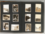 Japanese Photo Album Vtg 102pc Wedding Kimono Military Nature Portrait AB95