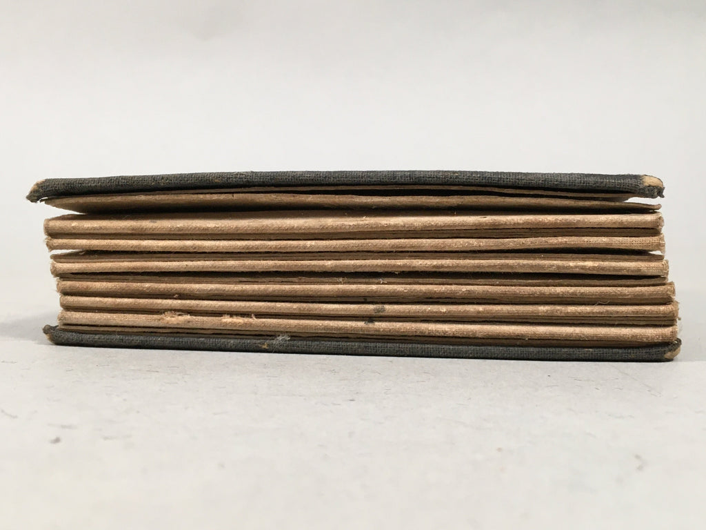 Japanese Photo Album Vtg 31pc Portlait Kimono Military Uniform Woman Man AB94