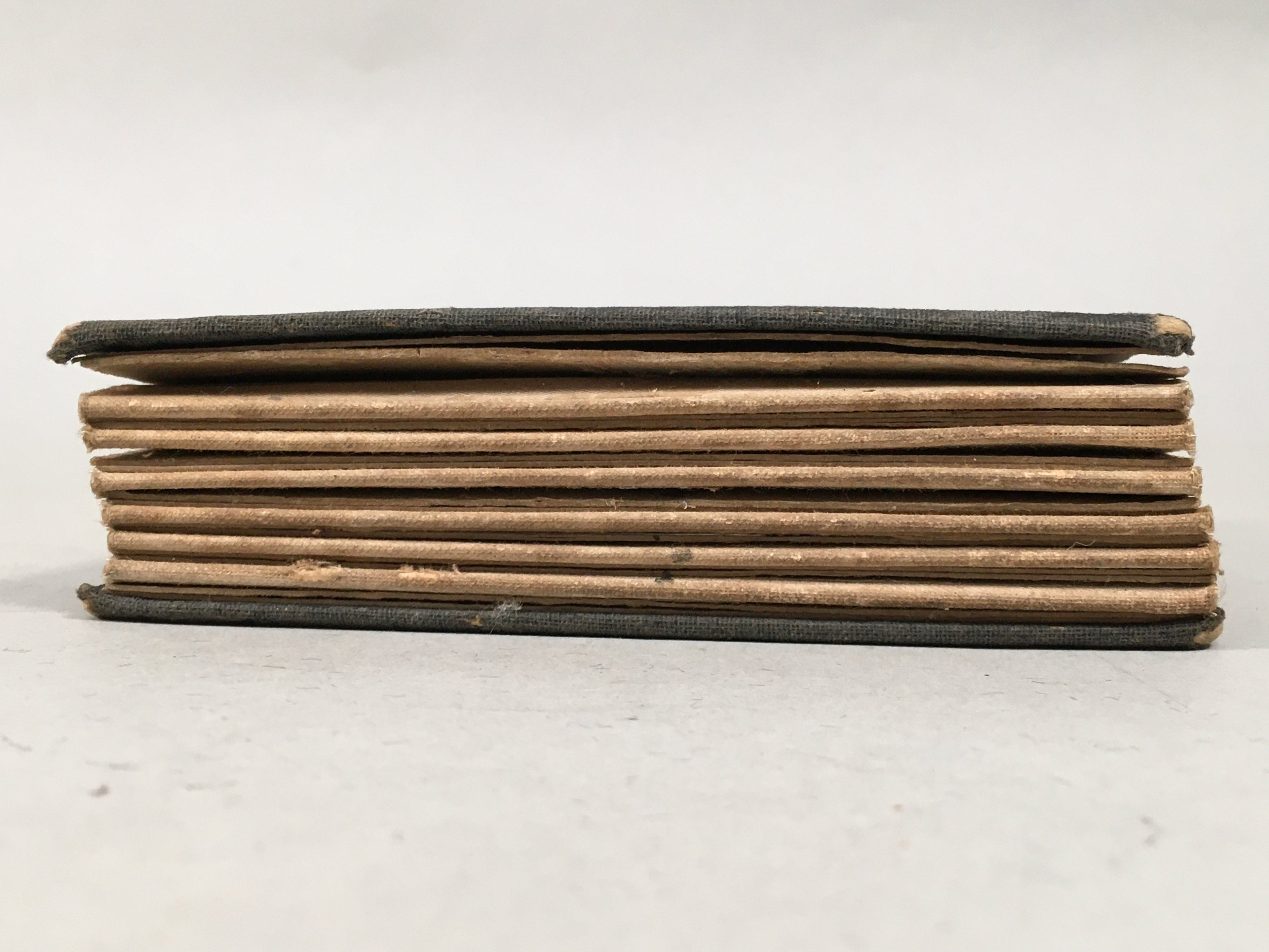 Japanese Photo Album Vtg 31pc Portlait Kimono Military Uniform Woman Man AB94