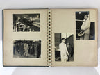 Japanese Photo Album Vtg 72pc C1958 Young Heisei Emperor Train AB119