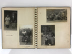 Japanese Photo Album Vtg 72pc C1958 Young Heisei Emperor Train AB119
