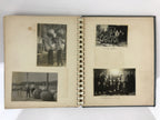 Japanese Photo Album Vtg 72pc C1958 Young Heisei Emperor Train AB119