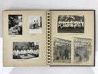 Japanese Photo Album Vtg 72pc C1958 Young Heisei Emperor Train AB119