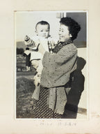 Japanese Photo Album Vtg 72pc C1958 Young Heisei Emperor Train AB119