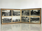 Japanese Photo Album Vtg 78pc C1961 Coast Ibi River Kyoto Temple Nagoya AB113