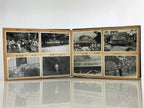 Japanese Photo Album Vtg 78pc C1961 Coast Ibi River Kyoto Temple Nagoya AB113