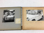 Japanese Photo Album Vtg 88pc C1962 Cute Girl Kyoto Car Trip Airplane AB106