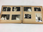 Japanese Photo Album Vtg 88pc C1962 Cute Girl Kyoto Car Trip Airplane AB106