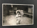 Japanese Photo Album Vtg 89pc 1930 Kimono Ordinary Life Woman Baby AB98