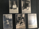 Japanese Photo Album Vtg 89pc 1930 Kimono Ordinary Life Woman Baby AB98