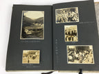 Japanese Photo Album Vtg 92pc C1953 Ordinary Life Train Engineer People AB102