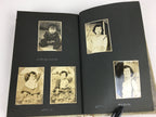 Japanese Photo Album Vtg 92pc C1953 Ordinary Life Train Engineer People AB102