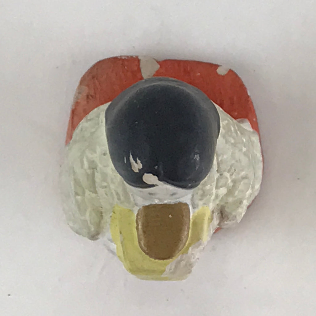 Japanese Plaster Hina Doll Vtg Sannin Kanjo Girl's Day Festival ID459