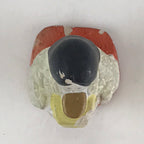 Japanese Plaster Hina Doll Vtg Sannin Kanjo Girl's Day Festival ID459