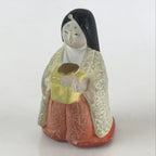 Japanese Plaster Hina Doll Vtg Sannin Kanjo Girl's Day Festival ID459