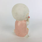 Japanese Plaster Little Girl Figurine Vtg Pottery Statue White Doll Kodomo BD654