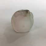 Japanese Plaster Zodiac Mouse Figurine Vtg Kokeshi Doll Okimono White KF570