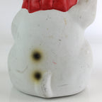 Japanese Plaster doll Cat Piggy Bank Vtg Manekineko Money Box Good Luck BD822