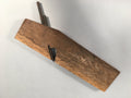 Japanese Plough Hand Plane Vtg Shakuri Kanna Wood Steel 15mm blade Tool K392
