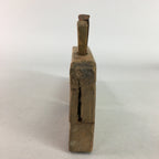 Japanese Plough Hand Plane Vtg Shakuri Kanna Wood Steel 16mm blade Tool K358