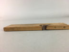 Japanese Plough Hand Plane Vtg Shakuri Kanna Wood Steel 16mm blade Tool K358