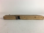 Japanese Plough Hand Plane Vtg Shakuri Kanna Wood Steel 21mm blade Tool K325
