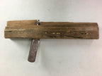 Japanese Plough Hand Plane Vtg Shakuri Kanna Wood Steel 40mm blade Tool K355