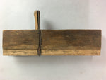 Japanese Plough Hand Plane Vtg Shakuri Kanna Wood Steel 45mm blade Tool K347