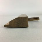 Japanese Plough Hand Plane Vtg Shakuri Kanna Wood Steel 45mm blade Tool K347