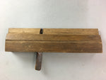 Japanese Plough Hand Plane Vtg Shakuri Kanna Wood Steel 45mm blade Tool K347