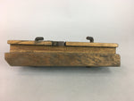 Japanese Plough Hand Plane Vtg Shakuri Kanna Wood Steel 6mm blade Tool K318