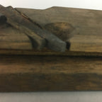 Japanese Plough Hand Plane Vtg Shakuri Kanna Wood Steel 6mm blade Tool K318