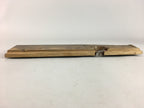 Japanese Plough Hand Plane Vtg Shakuri Kanna Wood Steel 7mm blade Tool K304