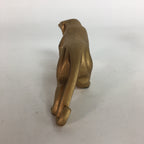 Japanese Pocelain Leopard Figurine Vtg Kokeshi Doll Pottery White Okimono KF568