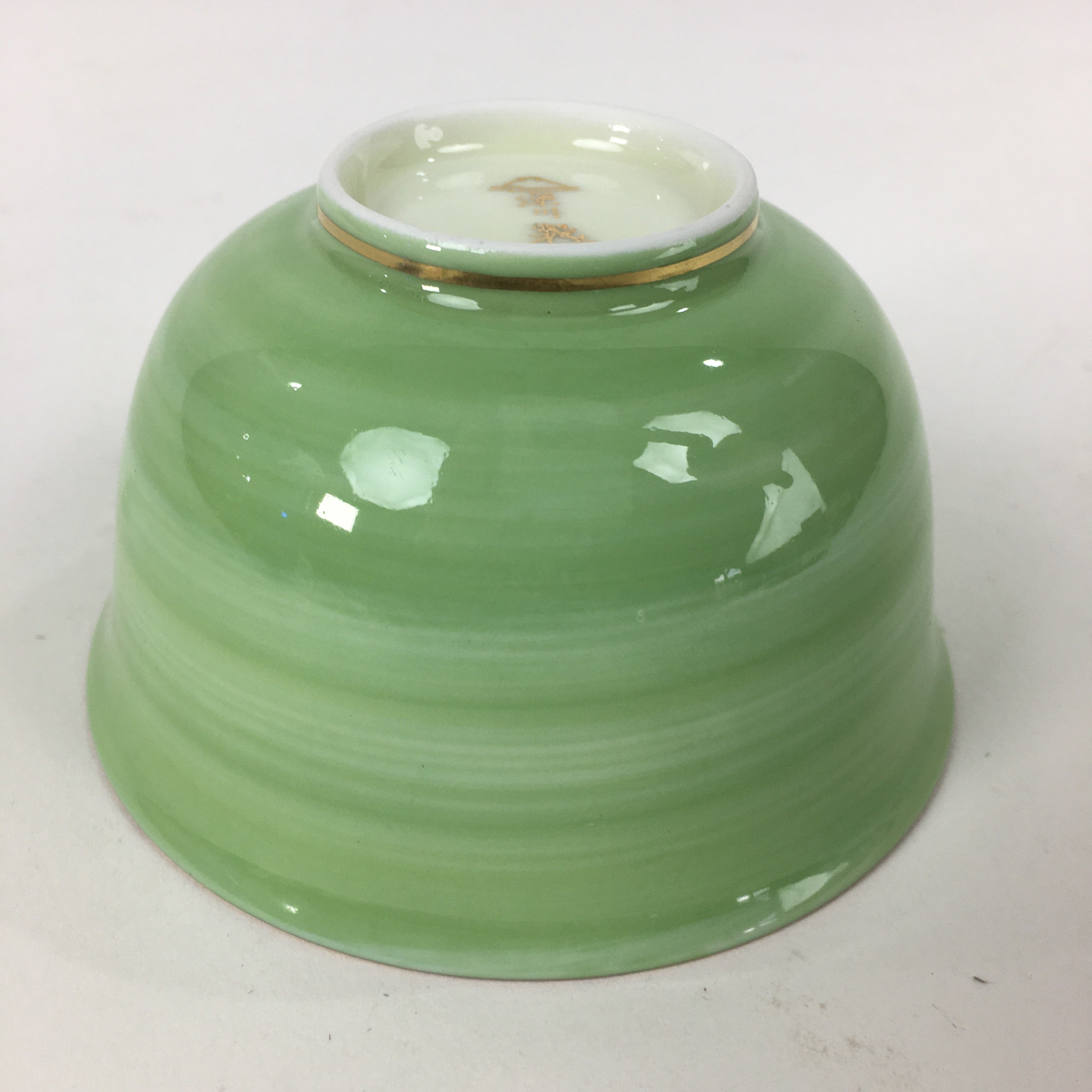 Japanese Porcelain Arita Ware Fukawa Teacup Yunomi Vtg Pottery Sencha TC262