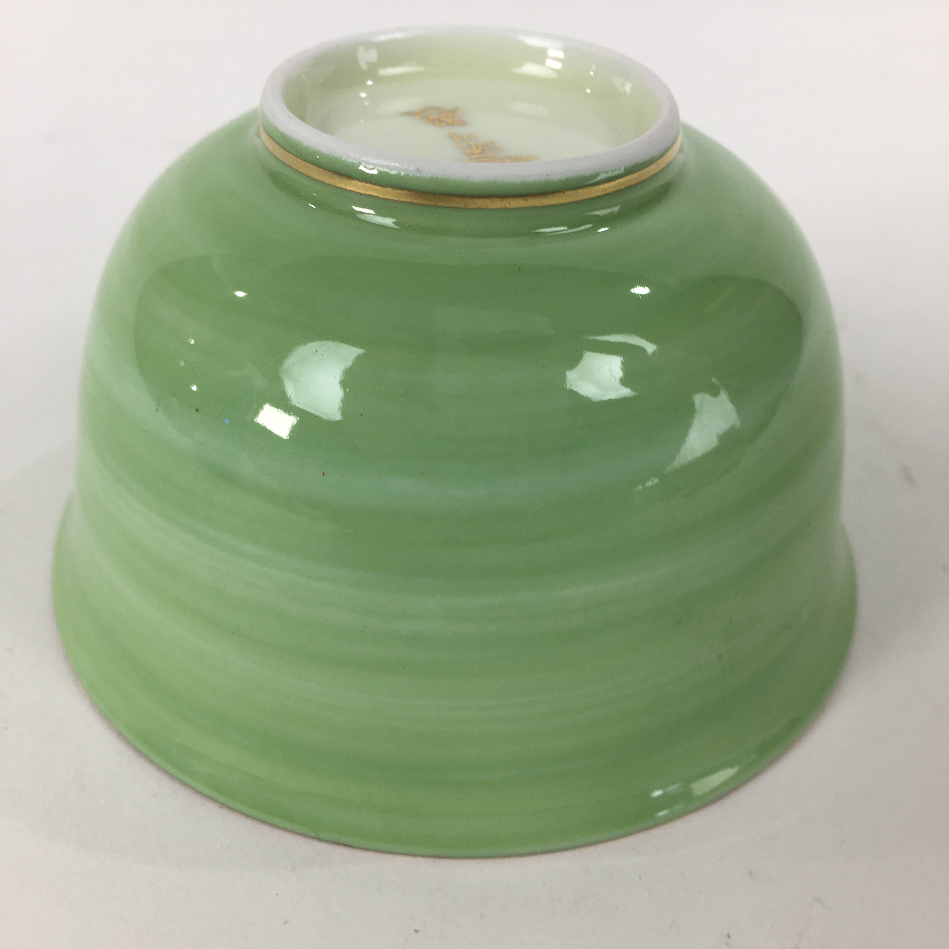 Japanese Porcelain Arita Ware Fukawa Teacup Yunomi Vtg Pottery Sencha TC262